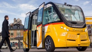 Autonomer Elektrobus, kurz der Auto-Bus